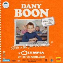 Dany Boon - Concert à Paris au L'OLYMPIA le 28 avril 2027