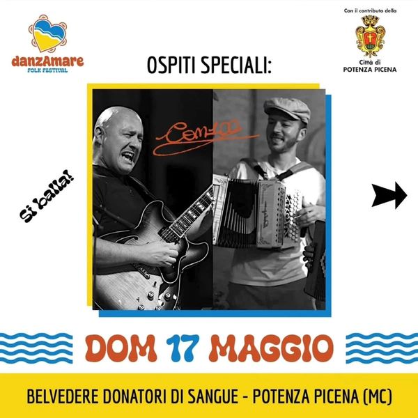 Danzamare - Concert à Potenza Picena au Belvedere donatori di sangue, Potenza picena, Italia le 17 mai 2026