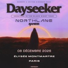 Dayseeker - Concert à Paris au Elysee Montmartre le 8 décembre 2026