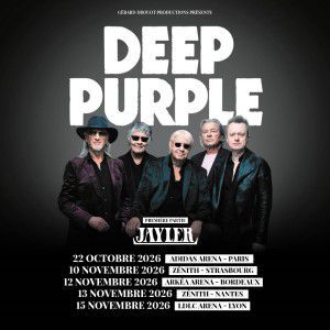Deep Purple - Concert à Saint Herblain au ZENITH NANTES METROPOLE le 13 novembre 2026