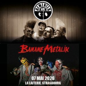Banane Metalik - Concert à Strasbourg au La Laiterie - Grande Salle le 7 mai 2026