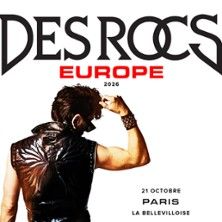 Des Rocs - Concert à Paris au La Bellevilloise le 21 octobre 2026