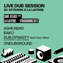 Ondubground - Concert à Strasbourg au La Laiterie - Grande Salle le 3 octobre 2026