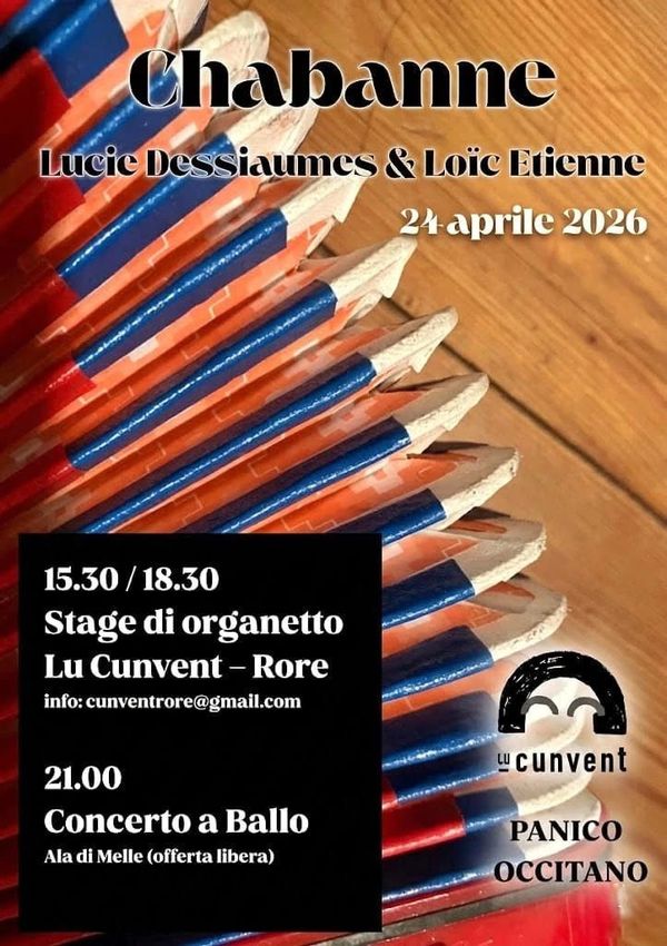 Duo Chabanne - Concert à Melle au Piazza Guglielmo Marconi, 1, Melle, Italia le 24 avril 2026