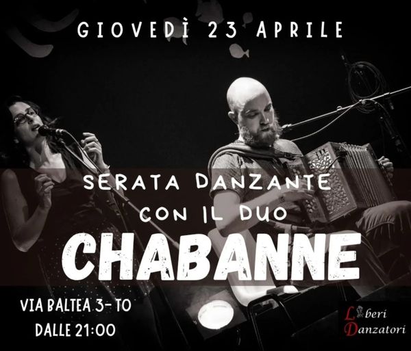 Duo Chabanne - Concert à Torino au Via Baltea 3, Torino, Italia le 23 avril 2026
