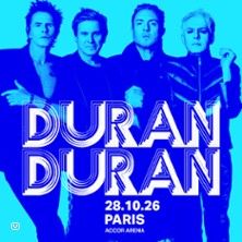Duran Duran - Concert à Paris au ACCOR ARENA le 28 octobre 2026