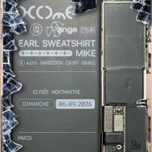 Earl  Sweatshirt - Concert à Paris au Elysee Montmartre le 6 septembre 2026