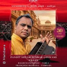 Eclosion en Raga - Concert à Paris au CENTRE MANDAPA le 12 juin 2026