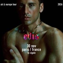 Edis - Concert à Paris au La Cigale le 30 novembre 2026