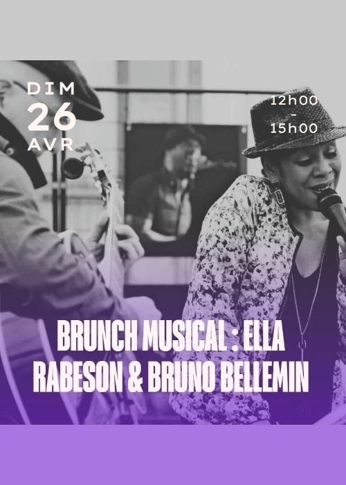 Ella RABESON & Bruno BELLEMIN à Paris (75) - Concert à Paris au Péniche Marcounet le 26 avril 2026