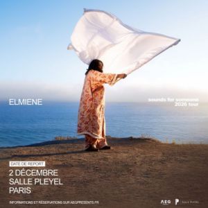ELMIENE - Concert à Paris au SALLE PLEYEL le 2 décembre 2026