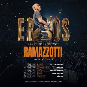 EROS - Concert à Perols au SUD DE FRANCE ARENA le 24 avril 2027