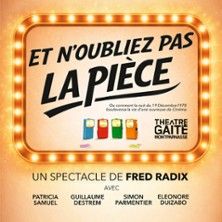 Et n'Oubliez pas la Pièce - Concert à Paris au Théâtre de la Gaîté-Montparnasse le 12 mai 2026