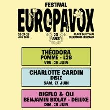 Festival Europavox - Concert à Clermont Ferrand au STADE MARCEL-MICHELIN le 4 juillet 2026
