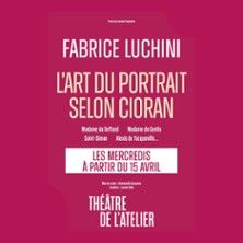 Fabrice Luchini - Concert à Paris au THEATRE DE L'ATELIER le 14 octobre 2026