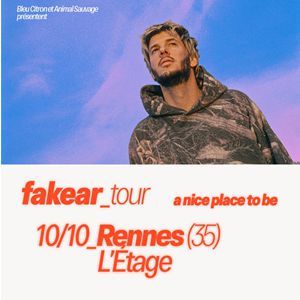 Fakear - Concert à Rennes au Le Liberté // L'Étage le 10 octobre 2026