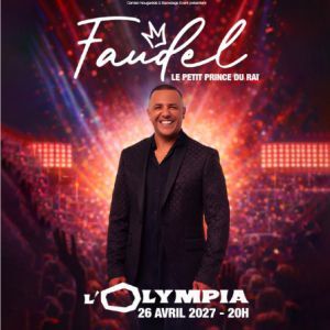 FAUDEL - Concert à Paris au L'OLYMPIA le 26 avril 2027
