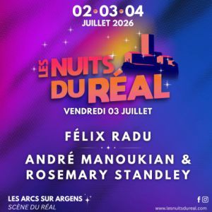 André Manoukian - Concert à Les Arcs au THEATRE DU REAL le 3 juillet 2026