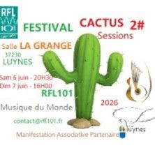 Festival Cactus Sessions - Concert à Luynes au LA GRANGE le 7 juin 2026