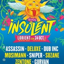 Festival Insolent Collection Automne - Concert à Lanester au PARC DES EXPOS - LORIENT le 24 octobre 2026