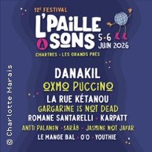 La Rue Ketanou, Oxmo Puccino, Danakil, L'Paille à Sons - Concert à Chartres au STADE JACQUES COUVRET le 5 juin 2026