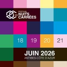 Festival Nuits Carrées - Concert à Antibes au Esplanade du Pre des Pecheurs le 20 juin 2026