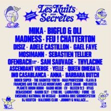 Les Nuits Secrètes - Concert à Aulnoye-aymeries au Les Nuits Secrètes le 11 juillet 2026