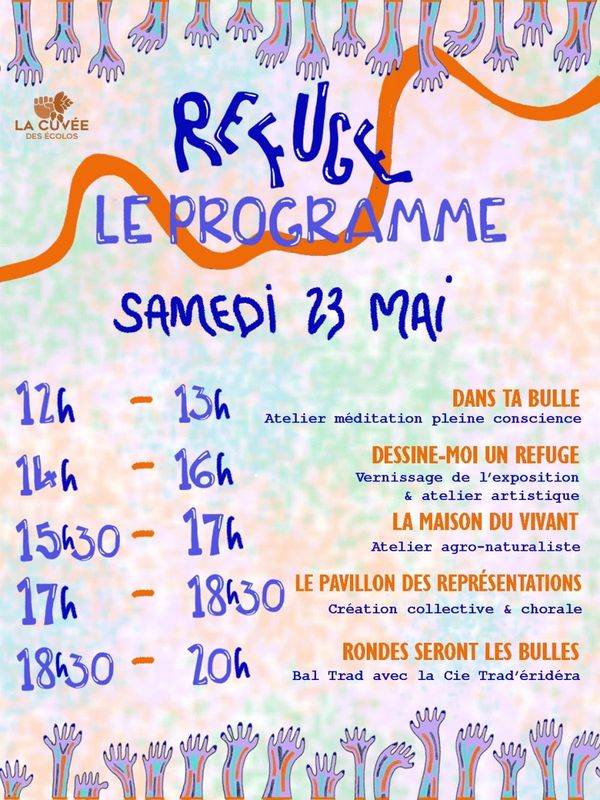 Festival Refuge - Concert à Pessac au Jardin de la cuvée, Avenue de arts, Pessac (33) le 23 mai 2026
