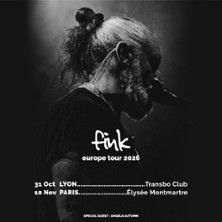 Fink - Concert à Paris au Elysee Montmartre le 10 novembre 2026
