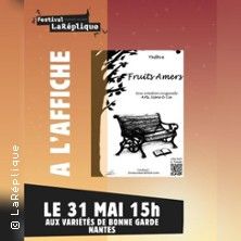 Fruit Amers - Concert à Nantes au Les Variétés le 31 mai 2026