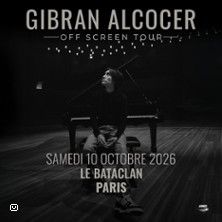 Gibran Alcocer - Concert à Paris au Le Bataclan le 10 octobre 2026