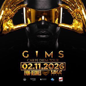 GIMS - Concert à Lyon-décines au LDLC ARENA le 2 novembre 2026