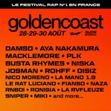 Golden Coast Festival - Concert à Corcelles Les Monts au PARC DE LA COMBE A LA SERPENT le 28 août 2026