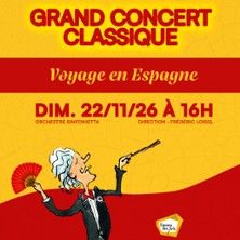 Grand Concert Classique - Voyage en Espagne - Concert à Les Pavillons-sous-bois au Espace Des Arts - Salle Philippe Noiret le 22 novembre 2026