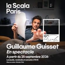 Guillaume Guisset - Concert à Paris au La Scala - La Piccola le 2 octobre 2026