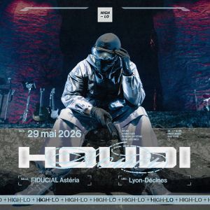Houdi - Concert à Lyon-décines au FIDUCIAL Astéria le 29 mai 2026