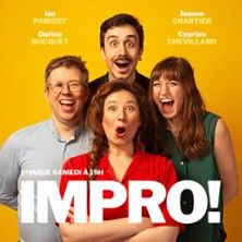 Impro! Le Spectacle d'Impro - Concert à Paris au THEATRE DE NESLE le 12 juin 2026