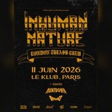 Inhuman Nature + Huntdown + Bravado - Concert à Paris au LE KLUB le 11 juin 2026