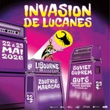 Festival Invasion de Lucanes - Concert à Libourne au Place de l’Armistice le 22 mai 2026