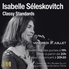 Isabelle Séleskovitch - Concert à Paris au LE M. MUSEE DU VIN le 31 juillet 2026