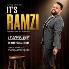 Oussama Ramzi - Concert à Paris au Le République - Salle 1 le 29 mai 2026