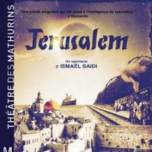 Jérusalem - Concert à Paris au THEATRE MATHURINS - PETITE SALLE le 20 décembre 2026