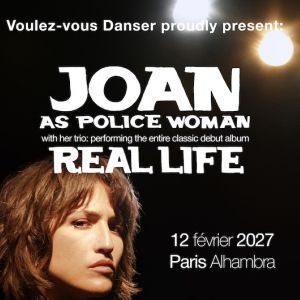 Joan as Police Woman - Concert à Paris au ALHAMBRA le 12 février 2027