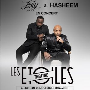 Hasheem - Concert à Paris au LES ETOILES le 25 novembre 2026