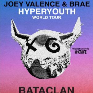 JOEY VALENCE &amp; BRAE - Concert à Paris au Le Bataclan le 13 mai 2026