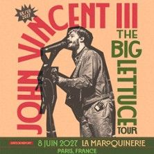 John Vincent III - Concert à Paris au La Maroquinerie le 8 juin 2027
