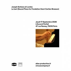JOSEPH SCHIANO DI LOMBO - Concert à Paris au L'Accord Parfait le 17 septembre 2026