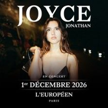 Joyce Jonathan - Concert à Paris au L'Européen le 1 décembre 2026
