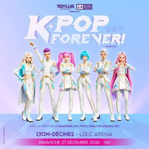 K-POP FOREVER ! - Concert à Lyon-décines au LDLC ARENA le 27 décembre 2026