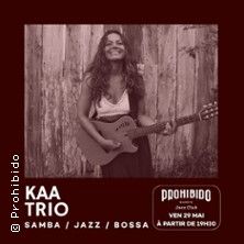 Kaa Trio - Concert à Biarritz au PROHIBIDO JAZZ CLUB le 29 mai 2026